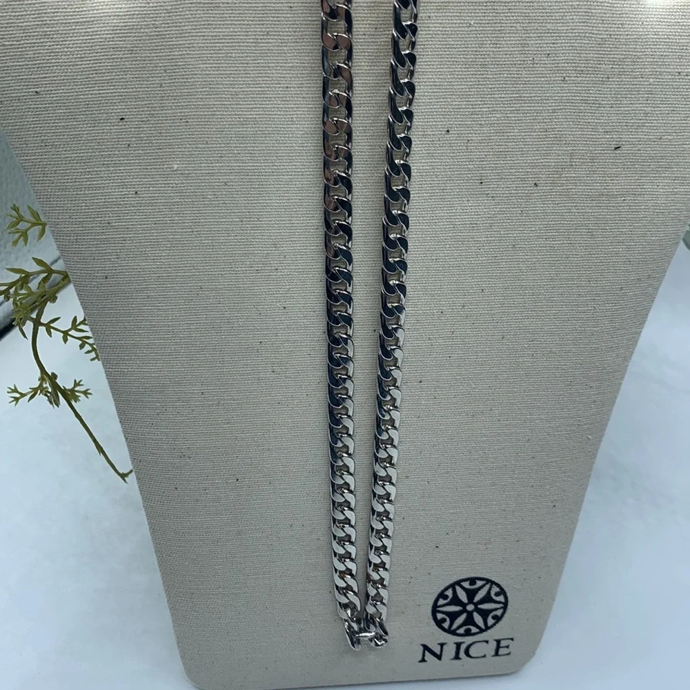 Modern Link Stainless Steel Chain Necklace